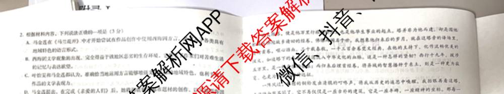 琢名小渔名校联考2026届高三(标题科目期数)(四)(已更新物理 历史 生物等9份)语文试题