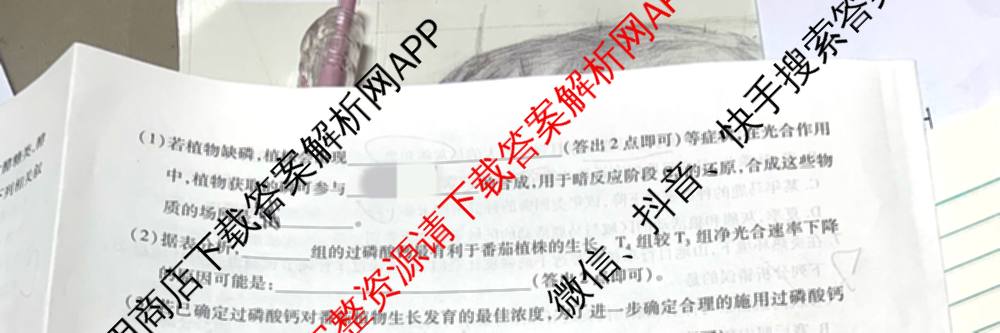 2026届智慧上进名校学术联盟高考模拟信息卷&冲刺卷&预测卷(五)5（含历史(HN) 生物(SX) 语文(26-1)等）生物试题