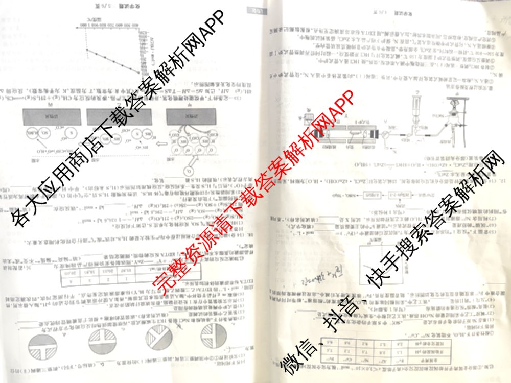 天舟高考衡中同卷2025届全国高三联合性检测(4月)（含物理(L专版)、生物(AH专版)、物理(J专版)等）化学试题