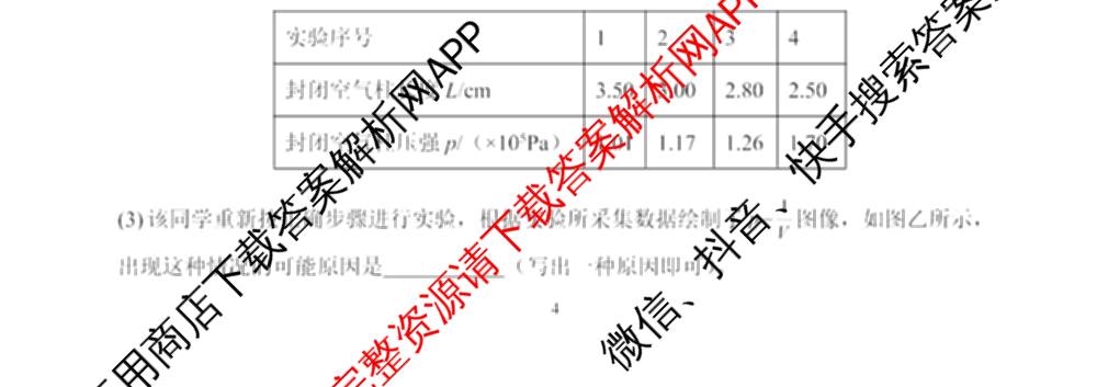 福建省福州一中2024-2025学年第二学期第四学段模块考试高二: 含生物 政治 地理试卷解析物理试题