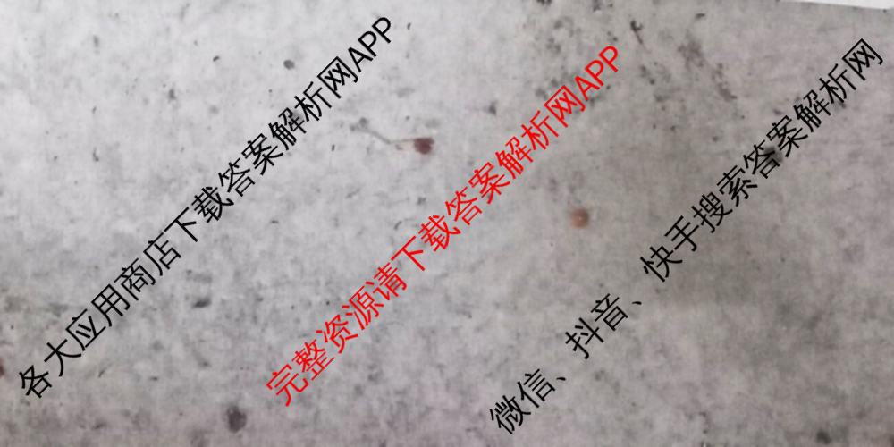 2024年安徽省中考信息押题卷(三)各科答案及试卷（含历史 数学 语文等7份）历史试题