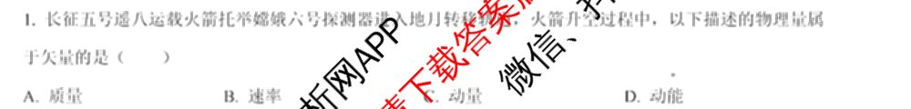 2024年高考真题(新高考)(已更新生物(山东卷) 数学(新课标II卷) 物理(河北卷)等108份)物理试题