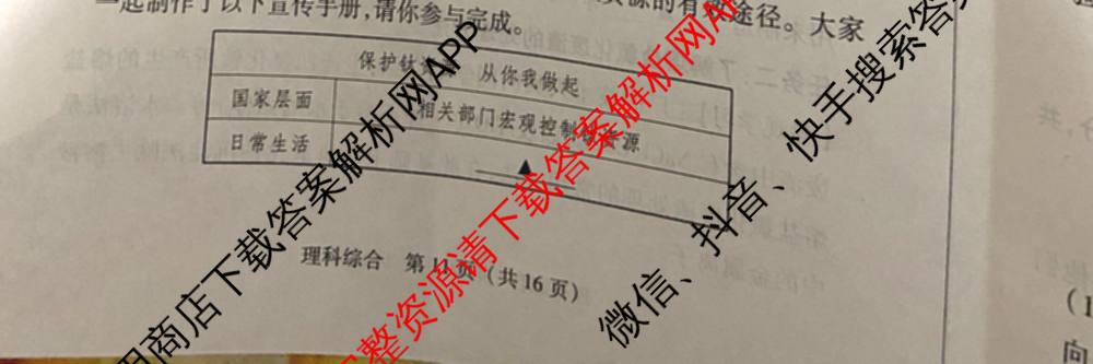 2025年山西省中考信息冲刺卷第二次适应与模拟试卷及答案汇总: 含道德与法治、语文、物理试卷解析化学试题