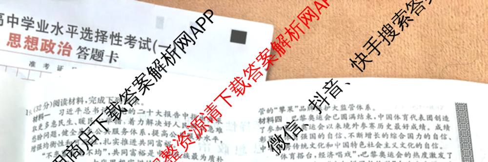 XKB2025届普通高等学校招生全国统一考试冲刺压轴金卷(一)1（含物理(XKB-G10-EX) 英语(XKB-G1-EX) 化学(XKB-G1-H-EX)等）政治试题