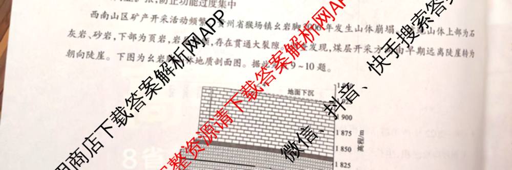 衡水金卷先享题2026年学科素养评价练(五)5各科答案及试卷（含政治(AH)【安徽四川甘肃专版】 物理(HN)【湖南专版】 生物(山东专版)等）地理试题