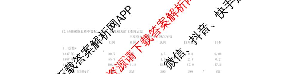 浙江省诸暨市2025年12月高三诊断性考试（含化学、物理、英语等）历史试题