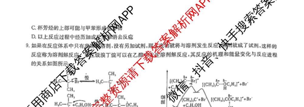 炎德英才大联考雅礼中学2025届模拟试卷(二)各科答案及试卷(已更新化学 政治 物理等9份)化学试题