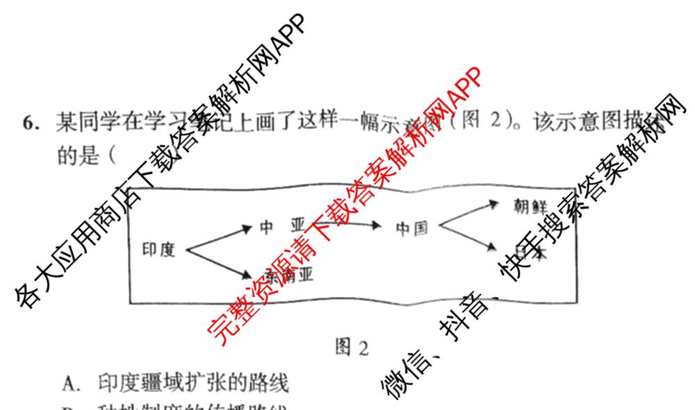 安徽2024-2025学年九年级全程达标卷 单元达标卷(一)1(已更新数学(沪科版) 化学 英语(人教版)等8份)历史试题