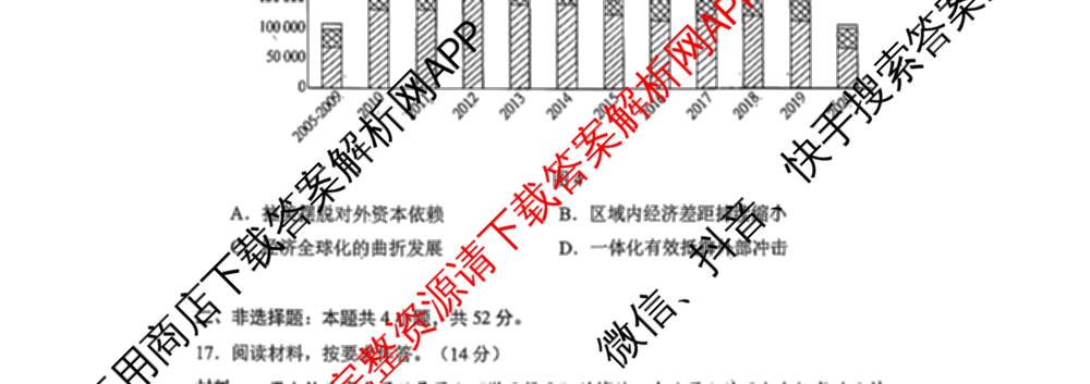 贵州省安顺市2027届高三年级摸底考试2026.8试卷及答案汇总（含历史 政治 数学等）历史试题