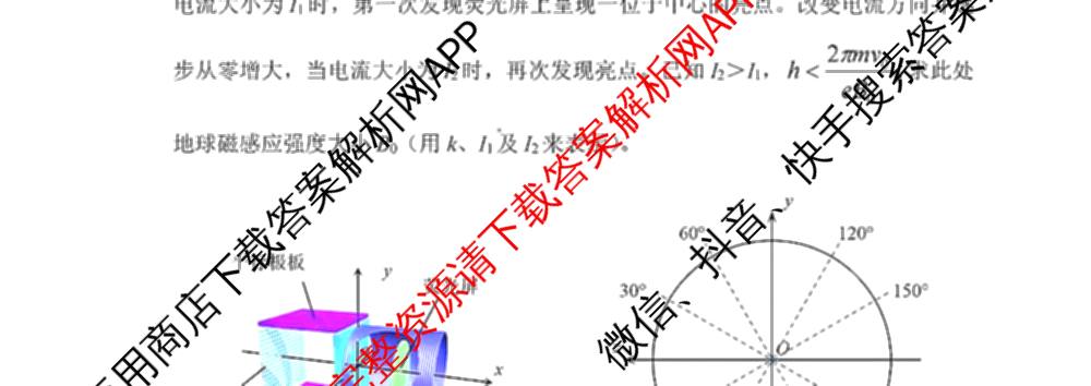 湖州、衢州、丽水2024年11月三地市高三教学质量检测各科答案及试卷（含政治 数学 日语等）物理试题