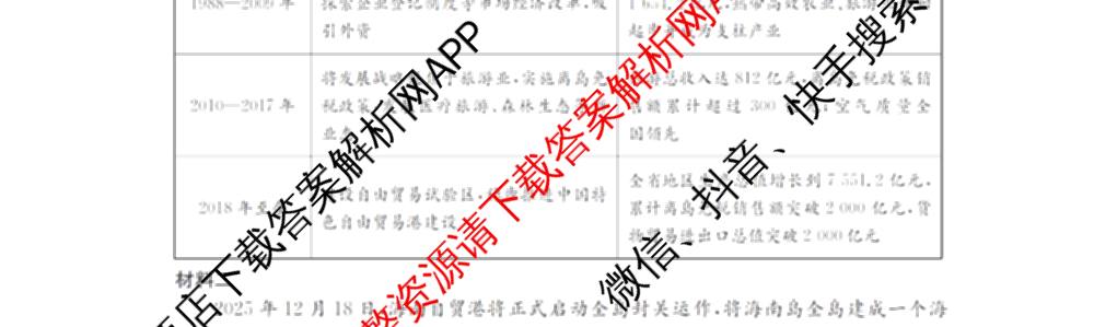 2025-2026河南省高一考场错题训练(二)各科答案及试卷（含化学 物理 生物等9份）政治试题