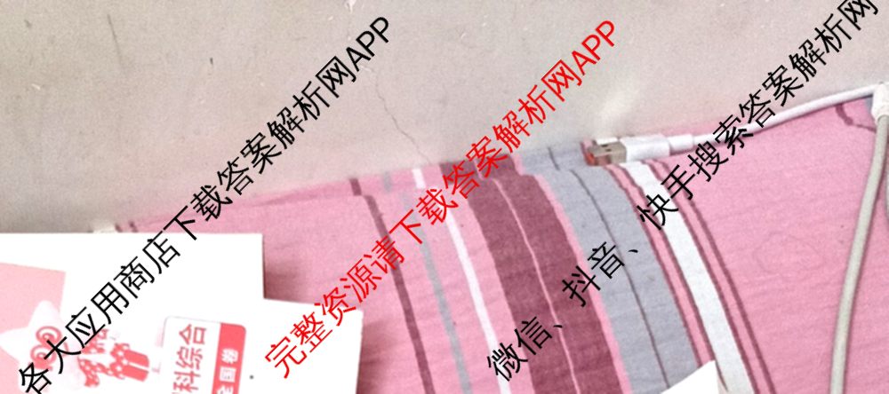 王后雄2024年普通高等学校招生全国统一考试预测卷各科答案及试卷（含语文(安徽专版)、政治(重庆专版)、历史(福建专版)等144份）理综试题