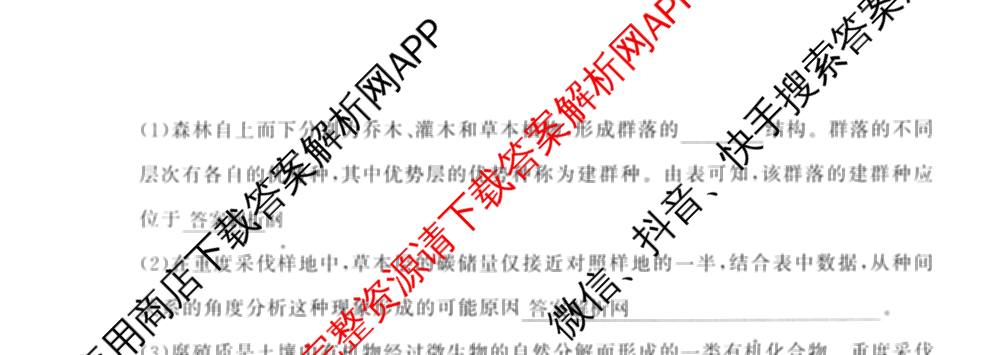 百师联盟2026届高三仿真模拟考试(五)(已更新语文、地理(百N)、生物(百H)等31份)生物试题