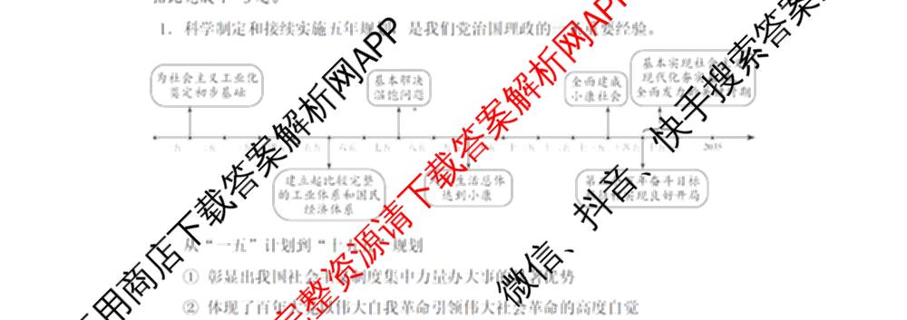 河南省郑州市第四高级中学2026届高三下学期适应性考试(4月无标题)各科答案及试卷（含历史 生物 语文等9份）政治试题