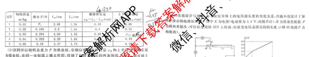 衡水金卷广东省2027届高三开学摸底调研(GD)试卷及答案汇总（10科全）物理试题