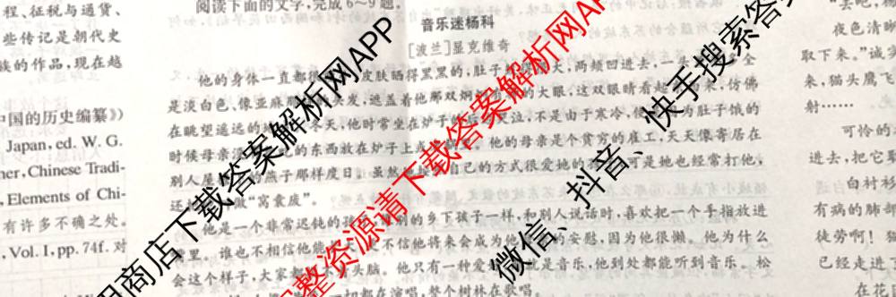 炎德英才大联考湖南师大附中2026届高三月考试卷(四)试卷及答案汇总: 含政治、数学、语文试卷解析语文试题