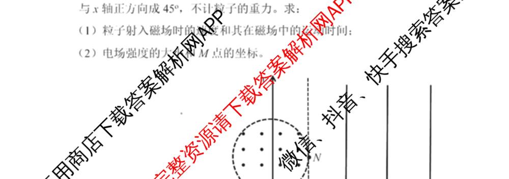 天津市部分区2026年高三质量调查试卷(一)各科答案及试卷（含地理、英语、化学等9份）物理试题