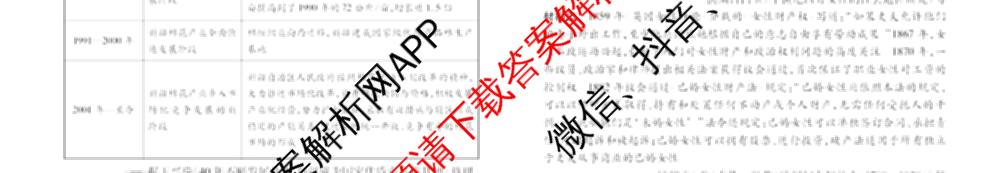 衡水金卷先享题2026年学科素养评价练(五)5各科答案及试卷（含政治(AH)【安徽四川甘肃专版】 物理(HN)【湖南专版】 生物(山东专版)等）历史试题