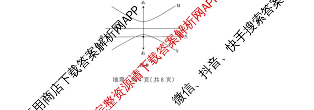 天一大联考河南省2025-2026学年高三3月联考(HN202603)（含化学、英语、生物等）地理试题