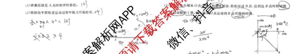唐山市2024-2025学年度高一年级第二学期期末考试各科答案及试卷（9科全）物理试题