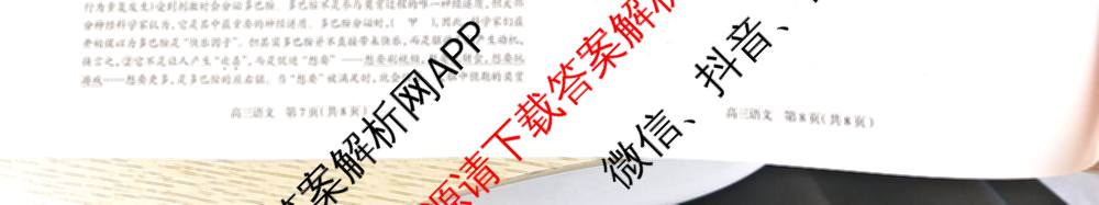 [石家庄一模]石家庄市2025年普通高中学校毕业年级教学质量检测(一)各科答案及试卷（9科全）语文试题