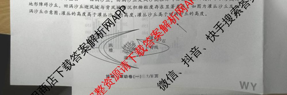 衡中同卷2025-2026学年度高三复滚动卷(一)1试卷及答案汇总（含数学 政治(WY) 历史(WY)等17份）地理试题