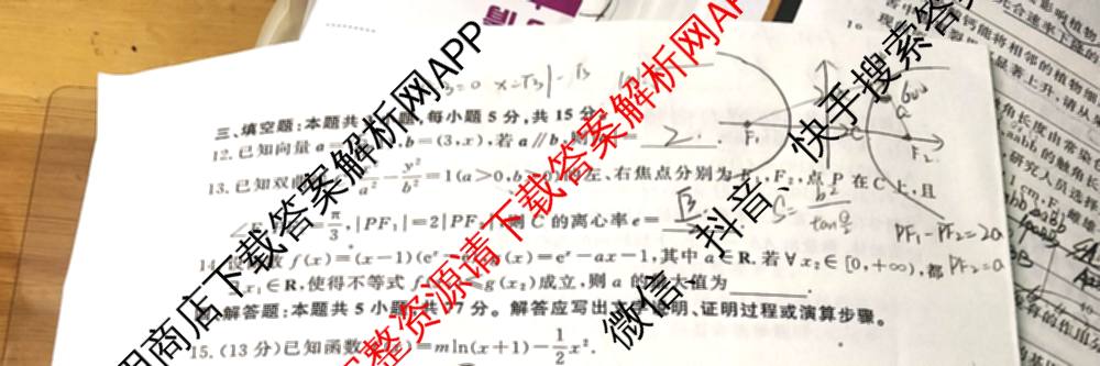 真题密卷2025-2026学年度备考信息导航演练(二)2各科答案及试卷（22科全）数学试题