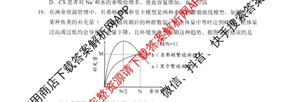 山东省日照市2023级高三模拟考试(2026.03)试卷及答案汇总（含化学、政治、物理等9份）生物试题