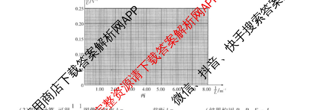 王后雄2024年普通高等学校招生全国统一考试预测卷各科答案及试卷（含语文(安徽专版)、政治(重庆专版)、历史(福建专版)等144份）物理试题