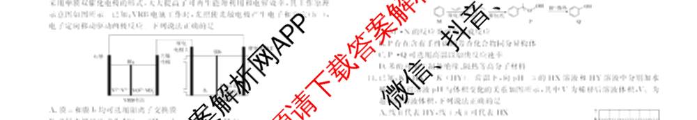 衡水金卷先享题2026年学科素养评价练(五)5各科答案及试卷（含政治(AH)【安徽四川甘肃专版】 物理(HN)【湖南专版】 生物(山东专版)等）化学试题