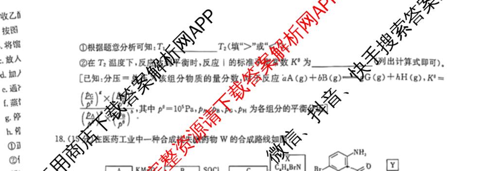 炎德英才大联考雅礼中学2025届模拟试卷(二)各科答案及试卷(已更新化学 政治 物理等9份)化学试题