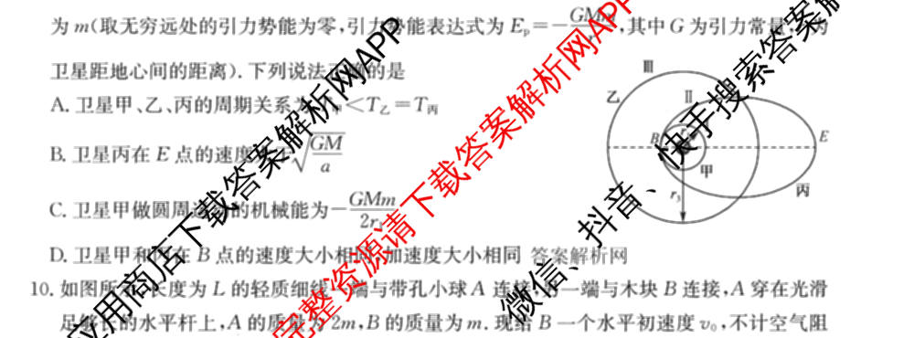 2026年全国高考冲刺压轴卷(五)5（67科全）物理试题