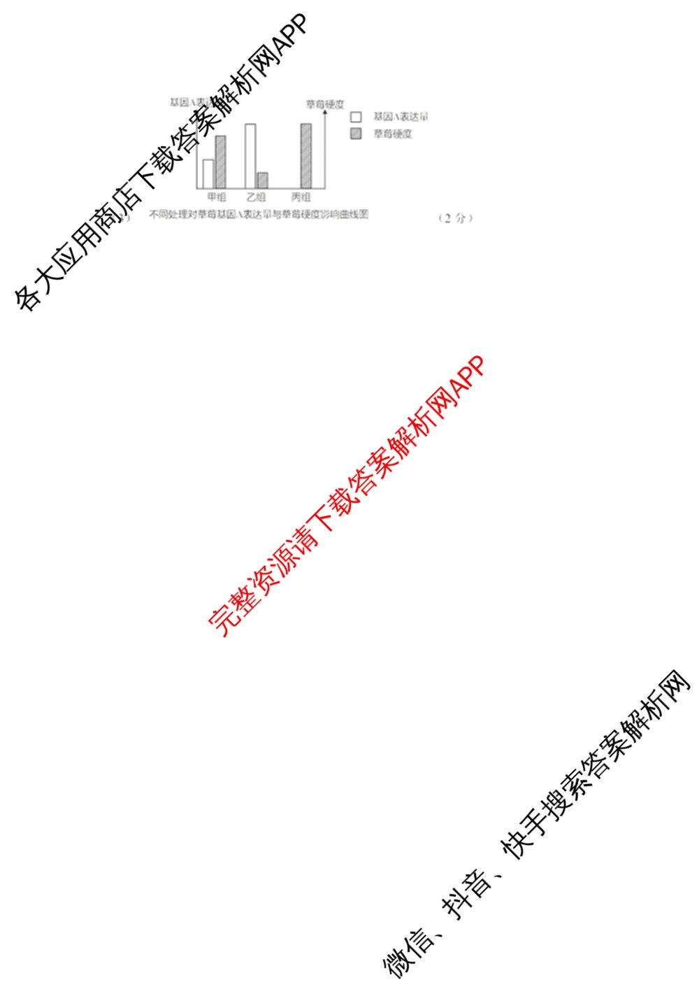 浙江省金华十校2026年4月高三模拟考试(已更新地理、技术、政治等10份)技术答案