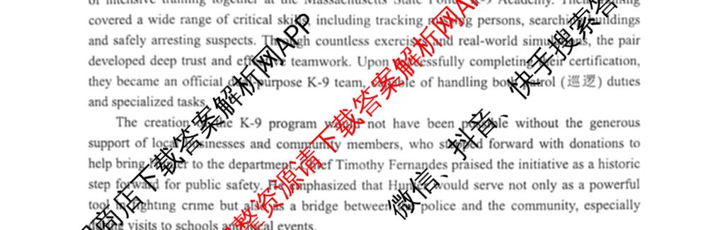 山东省淄博市2025-2026学年度高三模拟考试(3月): 含政治 英语 西班牙语试卷解析英语试题