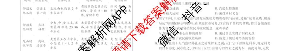 百师联盟2025-2026学年高一年级上学期期末考试各科答案及试卷（含生物、数学、语文等）历史试题