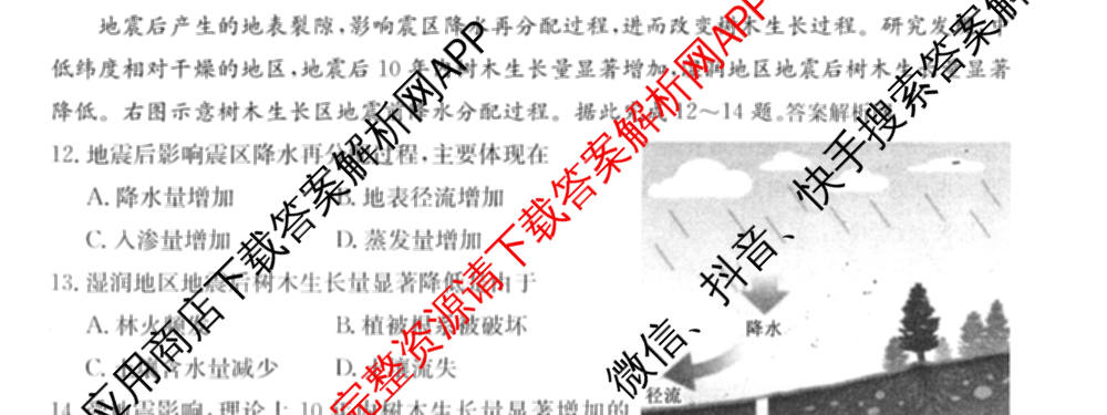 2026年普通高等学校招生全国统一考试猜题信息卷(二)2（含政治(B2)、化学(B2)、物理(B3)等）地理试题
