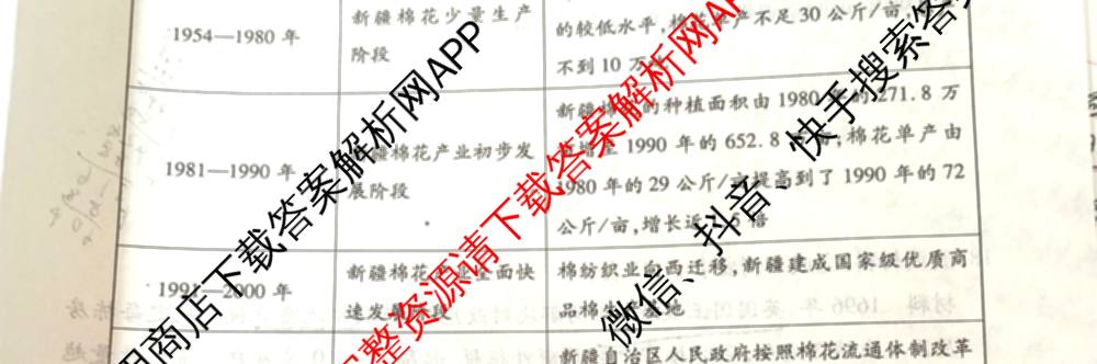 衡水金卷先享题2026年学科素养评价练(五)5各科答案及试卷（含政治(AH)【安徽四川甘肃专版】 物理(HN)【湖南专版】 生物(山东专版)等）历史试题