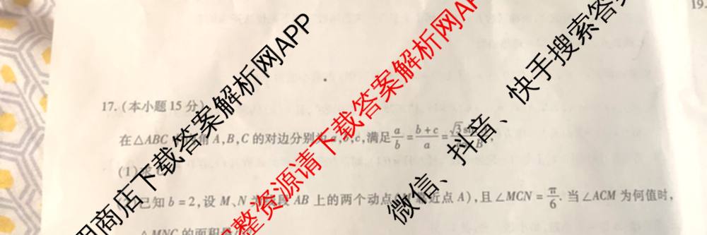 江淮十校2026届高三第一次联考(2025.8)各科答案及试卷（含语文、化学、政治等）数学试题