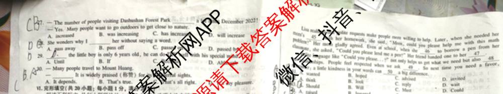 安徽省2025-2026学年九年级上学期教学质量调研(一)A卷(无标题)试卷及答案汇总: 含化学、数学(沪科版)、物理(沪科版)试卷解析英语试题