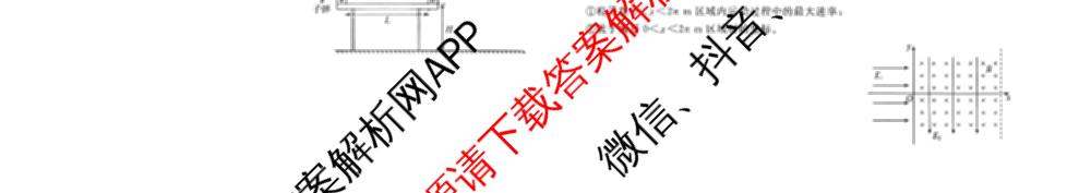 天舟高考衡中同卷2026年普通高等学校招生全国统一考试模拟信息卷(三)3试卷及答案汇总(已更新地理(WY)、数学(无字母)、文综(新疆版)等35份)物理试题